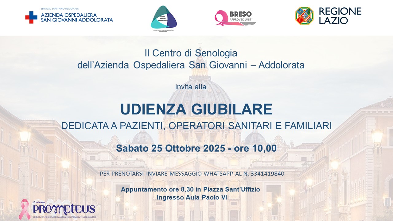 Uniti pUdienza Giubilare - Sabato 25 Ottobre