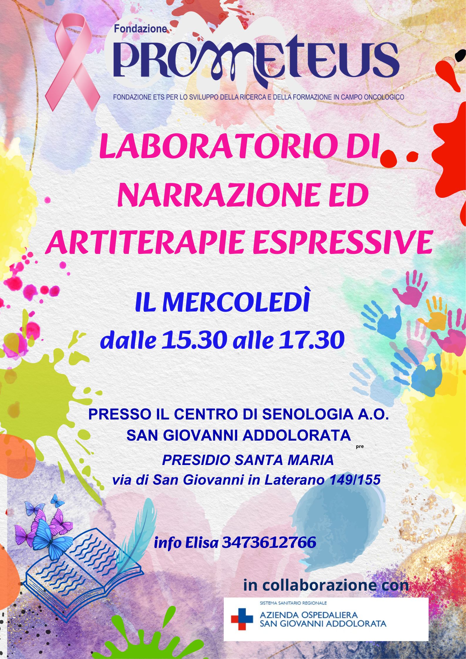 Laboratorio di narrazione ed artiterapie